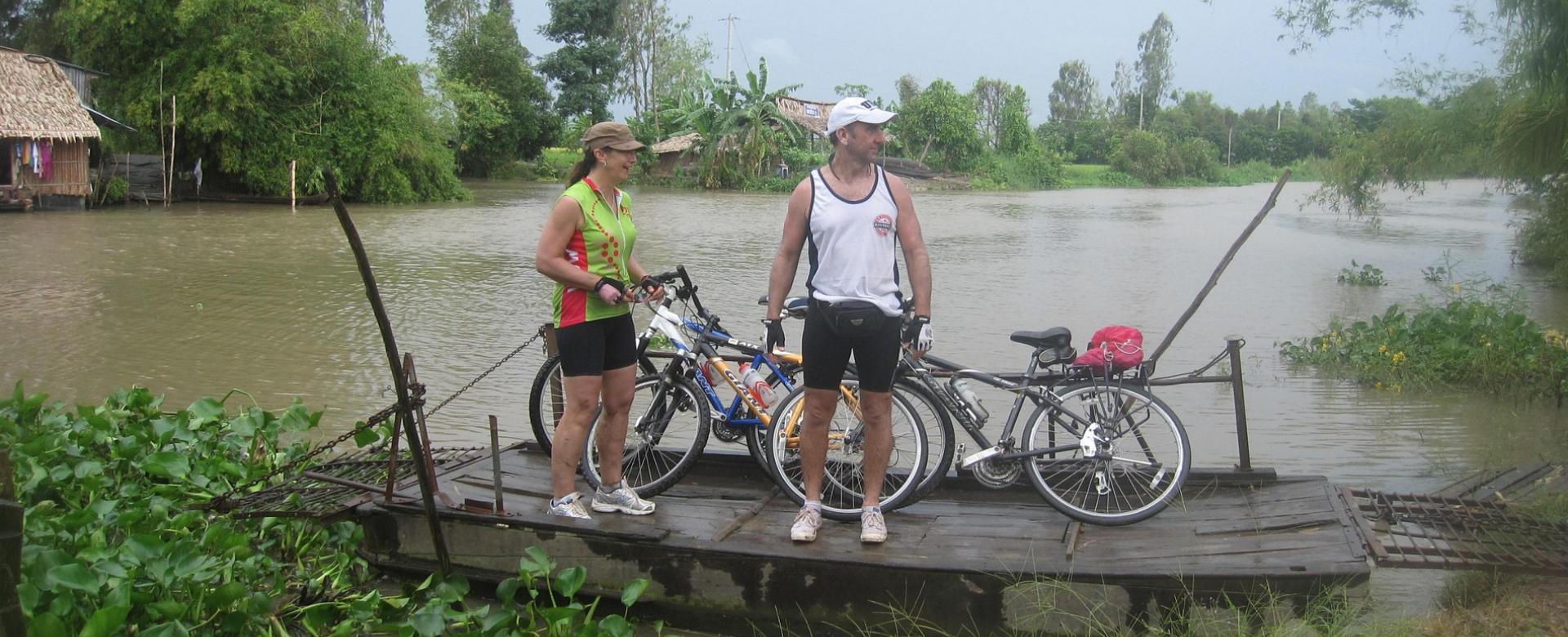 Biking Mekong Chau Doc to Cao Lanh to Can Tho to CaiBe to Ho Chi Minh