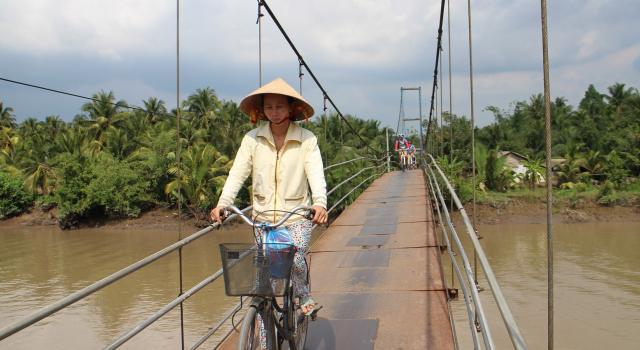 Cycling Cambodia to Vietnam, biking Phnom Penh to Ho Chi Minh