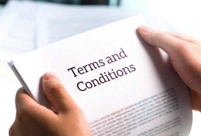 Terms & Conditions